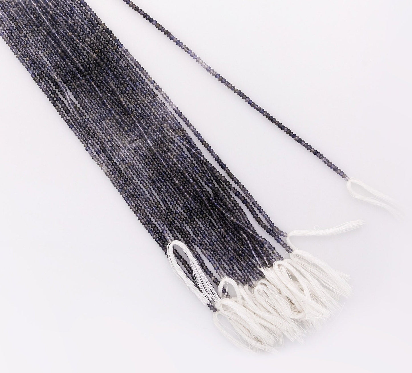 Beautiful natural Iolite gemstone beads