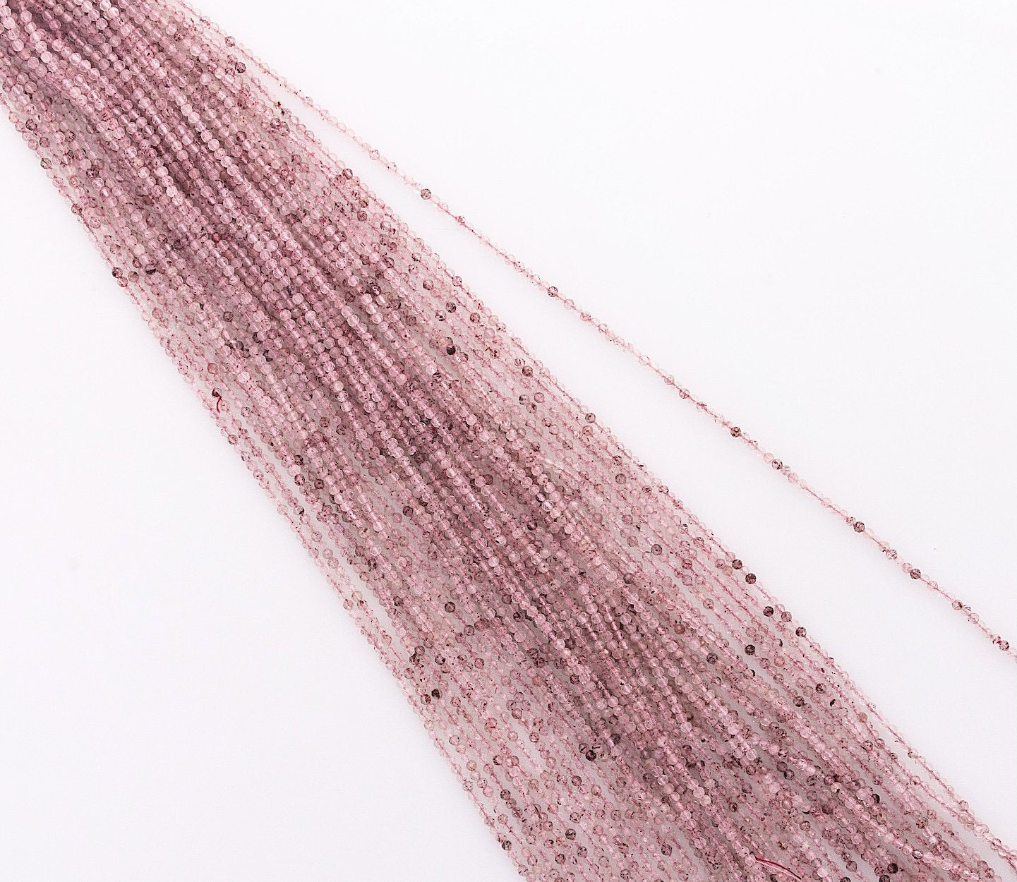 Beautiful Strawberry Quartz natural gemstone beads