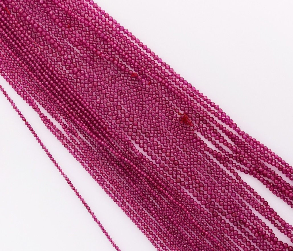 Beautiful imitation Ruby gemstone beads