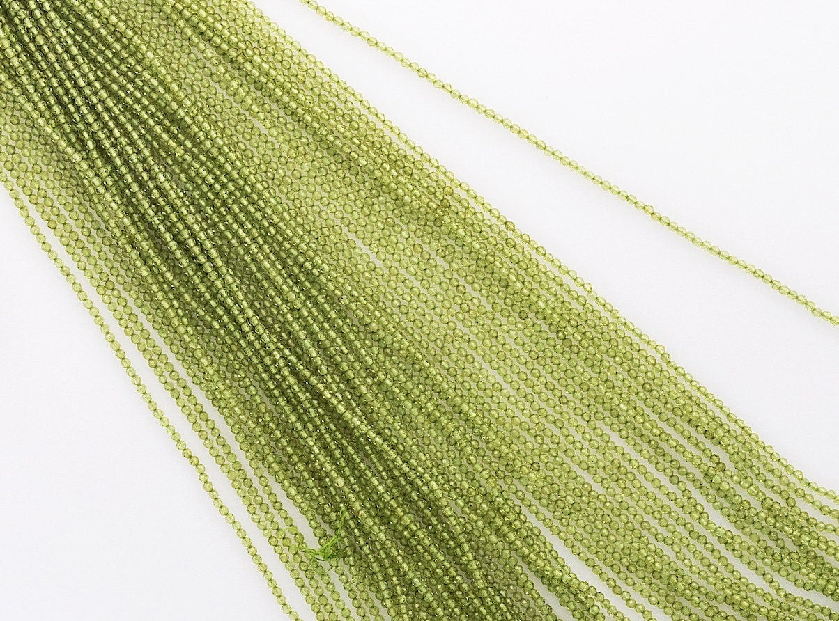 Beautiful natural Peridot gemstone beads