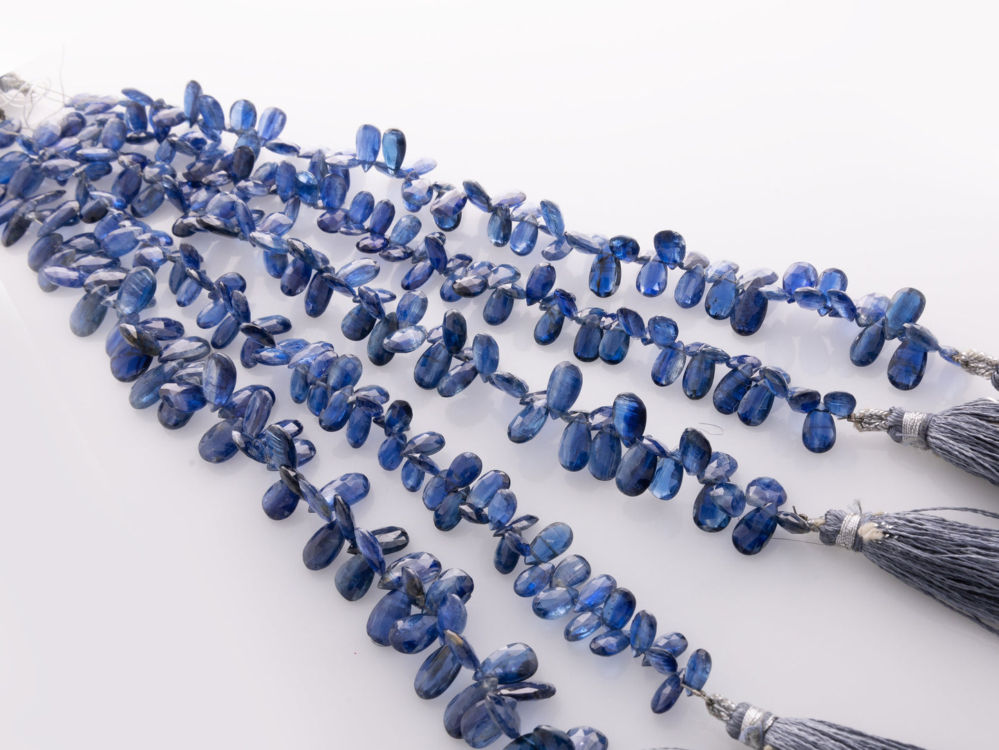 Beautiful natural kyanite gemstone beads