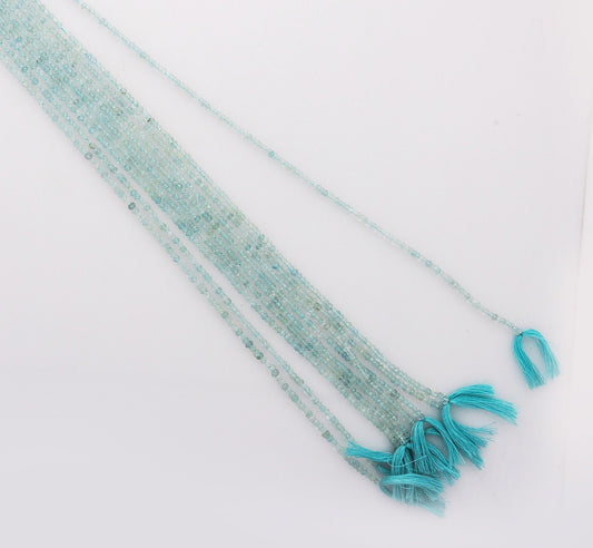 Beautiful natural Aquamarine gemstone beads