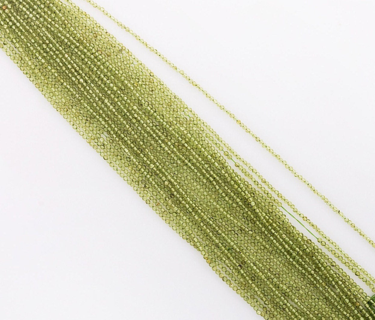 Beautiful natural Peridot gemstone beads