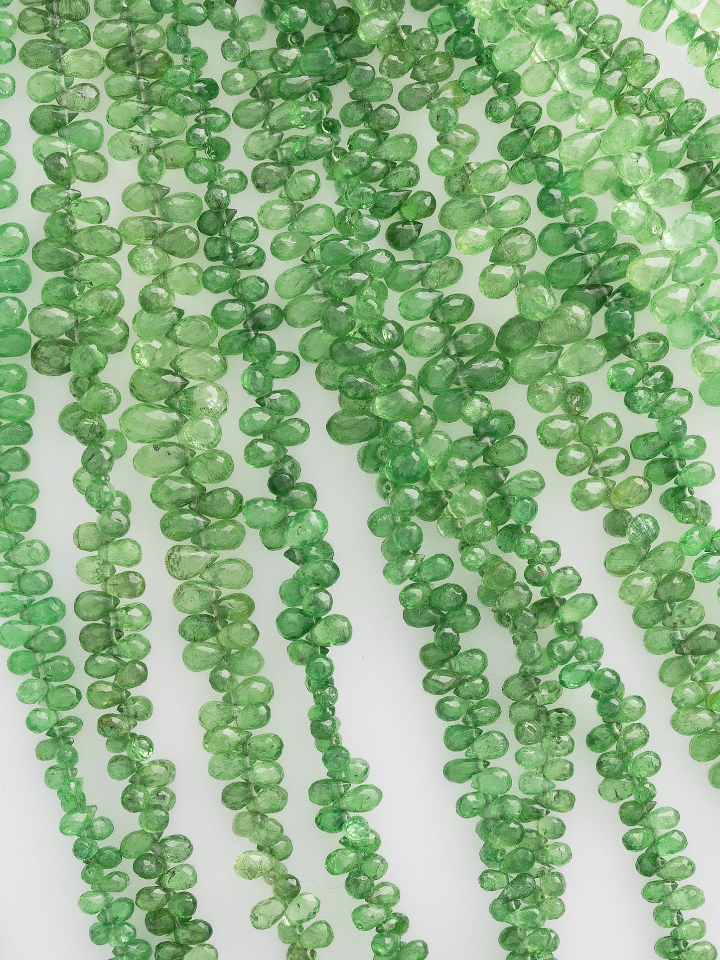 Beautiful natural Tsavorite Garnet gemstone beads