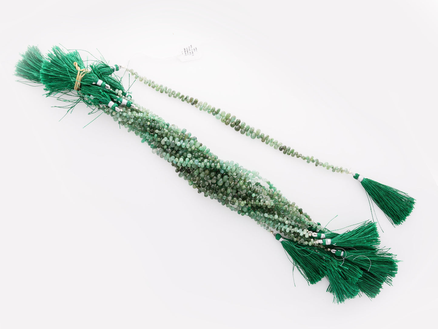 Beautiful Zambian Emerald gemstone beads