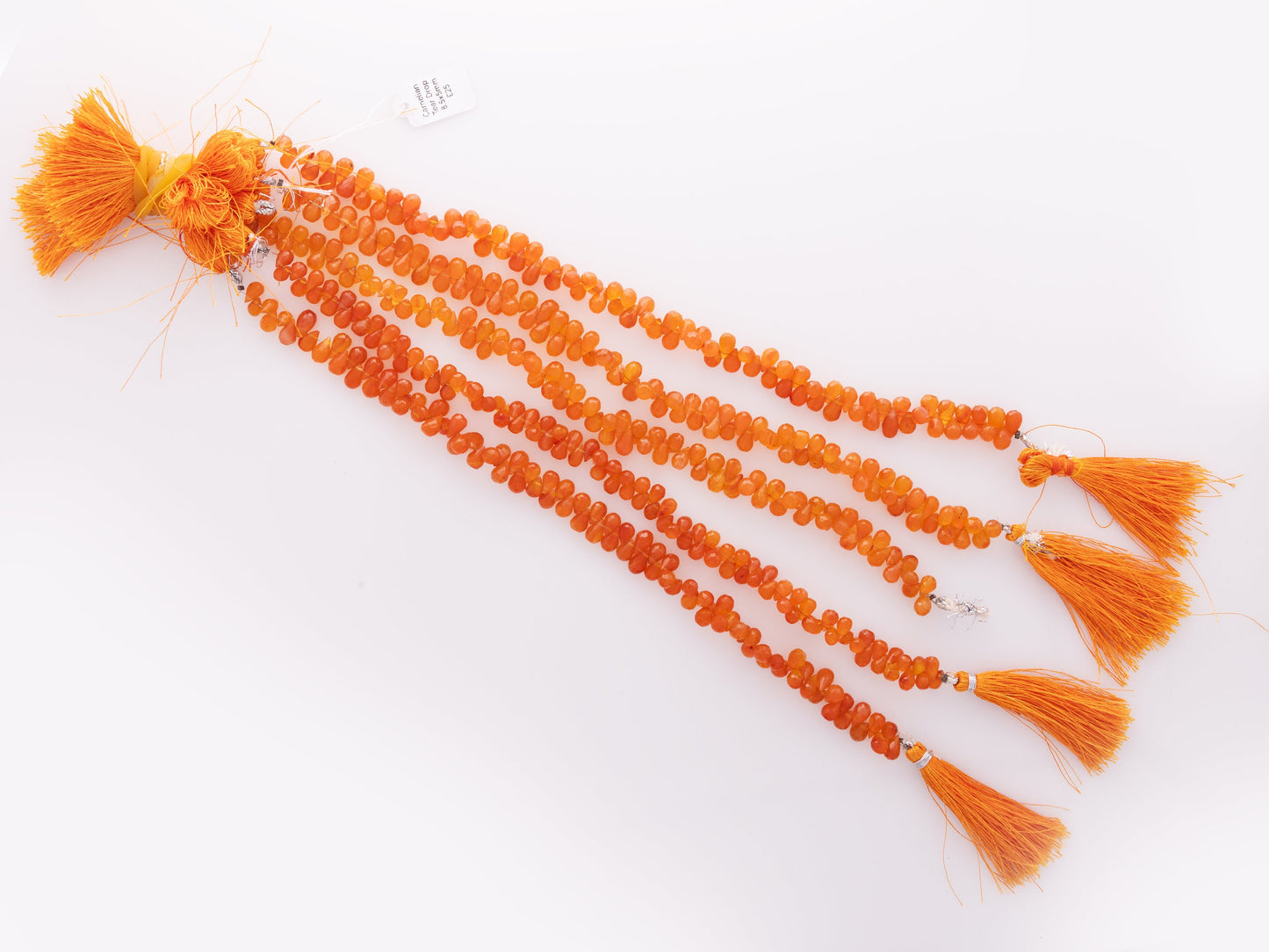 Beautiful natural carnelian gemstone beads